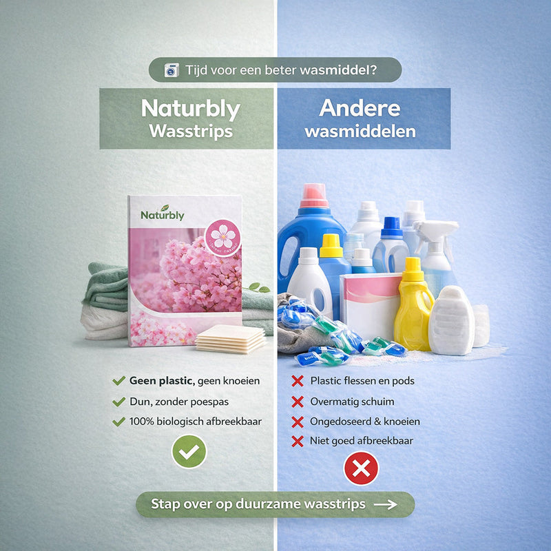 Beste plasticvrije wasstrips in Nederland: waar je echt op moet letten