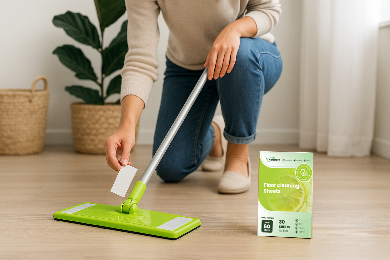 Floor cleaning sheets